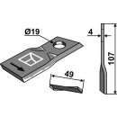 Rotary mower blade