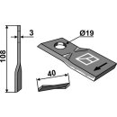 Rotary mower blade