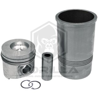 Kolbensatz kpl. | 3 Ringe, Ø 105 mm,Bolzen Ø 35 x 86 mm,Brennraum Ø 60 mm,Brennraumtiefe 20,85 mm