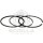 Kolbenringsatz | 3 Ringe, Ø 105 mm,2,92 mm / 2,46 mm / 3,96 mm