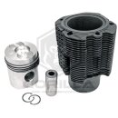 Kolbensatz kpl. | 3 Ringe, Ø 108 mm,Bolzen...