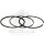 Kolbenringsatz | 3 Ringe, Ø 100 mm,2,95 mm (Trapezring) / 2,5 mm / 4 mm