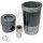Kolbensatz kpl. | 3 Ringe, Ø 128 mm,Bolzen Ø 46 x 105 mm,Brennraum Ø 72,4 mm,Brennraumtiefe 24 mm
