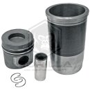 Kolbensatz kpl. | 3 Ringe, Ø 128 mm,Bolzen...