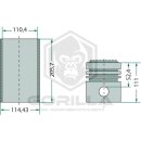 Kolbensatz kpl. | 3 Ringe, Ø 110,4 mm,Bolzen...