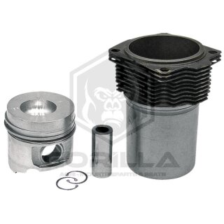 Kolbensatz kpl. | 3 Ringe, Ø 105 mm,Bolzen Ø 35 x 86 mm,Brennraum Ø 60 mm,Brennraumtiefe 20,85 mm