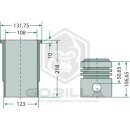Kolbensatz kpl. | 3 Ringe, Ø 108 mm,Bolzen...