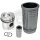 Kolbensatz kpl. | 3 Ringe, Ø 108 mm,Bolzen Ø 40 mm,Brennraum Ø 55,10 mm,Brennraumtiefe 23,5 mm