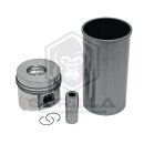 Kolbensatz kpl. | 3 Ringe, Ø 91 mm,Bolzen Ø 26 x 65 mm,Brennraum Ø 42 mm,Brennraumtiefe 19,2 mm,trockene Laufbuchse