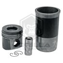Kolbensatz kpl. | 3 Ringe, Ø 128 mm,Bolzen...