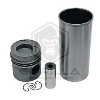 Kolbensatz kpl. | 3 Ringe, Ø 128 mm,3 mm (Trapezring) / 3 mm / 4 mm