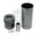 Kolbensatz kpl. | 3 Ringe, Ø 128 mm,3 mm (Trapezring) / 3 mm / 4 mm