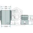 Kolbensatz kpl. | 4 Ringe, Ø 100 mm,Bolzen...