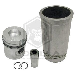 Kolbensatz kpl. | 3 Ringe, Ø 102 mm,Bolzen Ø 35 x 85 mm,Brennraum Ø 54 mm,Brennraumtiefe 22,4 mm