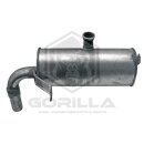 Schalldämpfer | waagerecht |  Länge = 630 mm |...