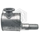 Schalldämpfer | Innen-Ø seitlich = 57 mm |...