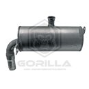 Schalldämpfer | waagerecht |  Länge = 570 mm |...