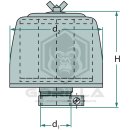 MANN Be- und Entlüftungsfilter Kunststoff 20mm 0,5...