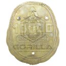 10.000 Std. Plakette