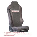 Gorilla Schonbezug Stoff für Fiat Doblo Cargo Fahrersitz mit Airbag
