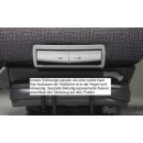 Gorilla 1 Paar Armlehnenbezüge Stoff für Mercedes-Benz Actros MP3 für Grammer Sitze BJ 07/2008-10/2011