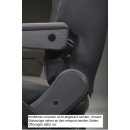 Gorilla Schonbezug Kunstleder für Nissan Interstar Fahrersitz ISRI Schwingsitz 517
