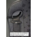 Gorilla Schonbezug Kunstleder für Nissan NV 400 Beifahrerbank geteilte Sitzfläche