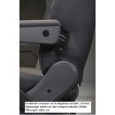 Gorilla Schonbezug Stoff für Peugeot Boxer Fahrersitz ohne Airbag BJ 06/2014-