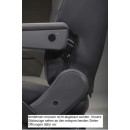 Gorilla Schonbezug Kunstleder für Volvo FL Euro 6 Fahrersitz ohne Armlehne innen BJ 07/2012-
