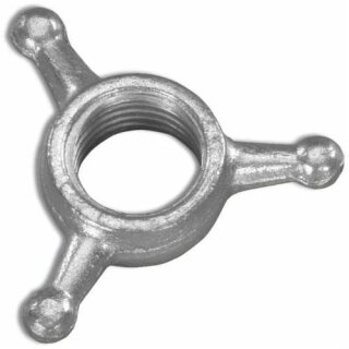 Gorilla lock nut for top links star shape M30x3,5