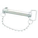 Gorilla top link pin with handle+chain+hinged pin CAT2 Ø=25mm L=185mm