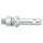 Gorilla lower link implement bolt CAT1 M20x1.5 L=130mm D=20mm with spring washer and nut