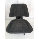 Gorilla tractor seat driver seat fabric gray oldtimer seat height adjustable