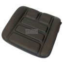 Seat Cushion Seat Pillow fits Grammer DS85 / 90 AR PVC Black Tractor Forklift