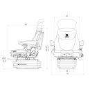 Grammer Maximo Evolution Dynamic tractor seat