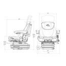 Grammer Maximo Evolution Active Fendt tractor seat