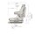 Grammer Primo XL 12 Volt fabric driver seat