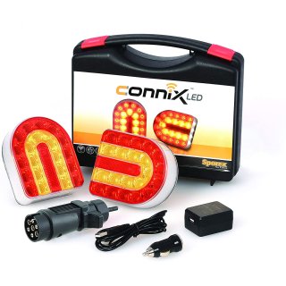Connix Leuchtensatz - kabellos, Befestigung durch Magnet