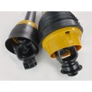 Gorilla one-sided Wide Angle PTO Shaft 80° Size4...
