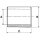 Gorilla reducing sleeve / adapter bush for lower link balls CAT2-1 28,4x22,4x44mm